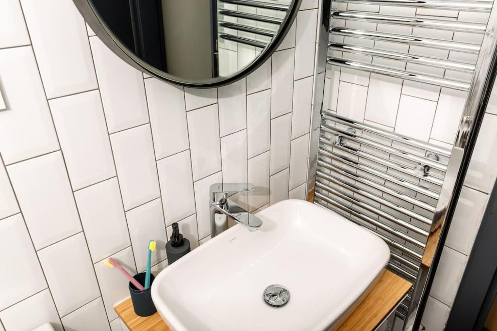 Ferienwohnung Utulny Apartman Blizko Centra Prahy Prag Exterior foto